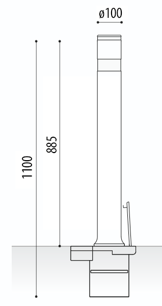 removable a-flex led measures